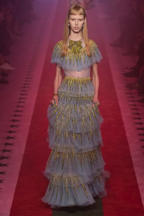 gucci spring 2017 dress shoulder|Color and dimension on the Women’s Spring Summer 2017 .